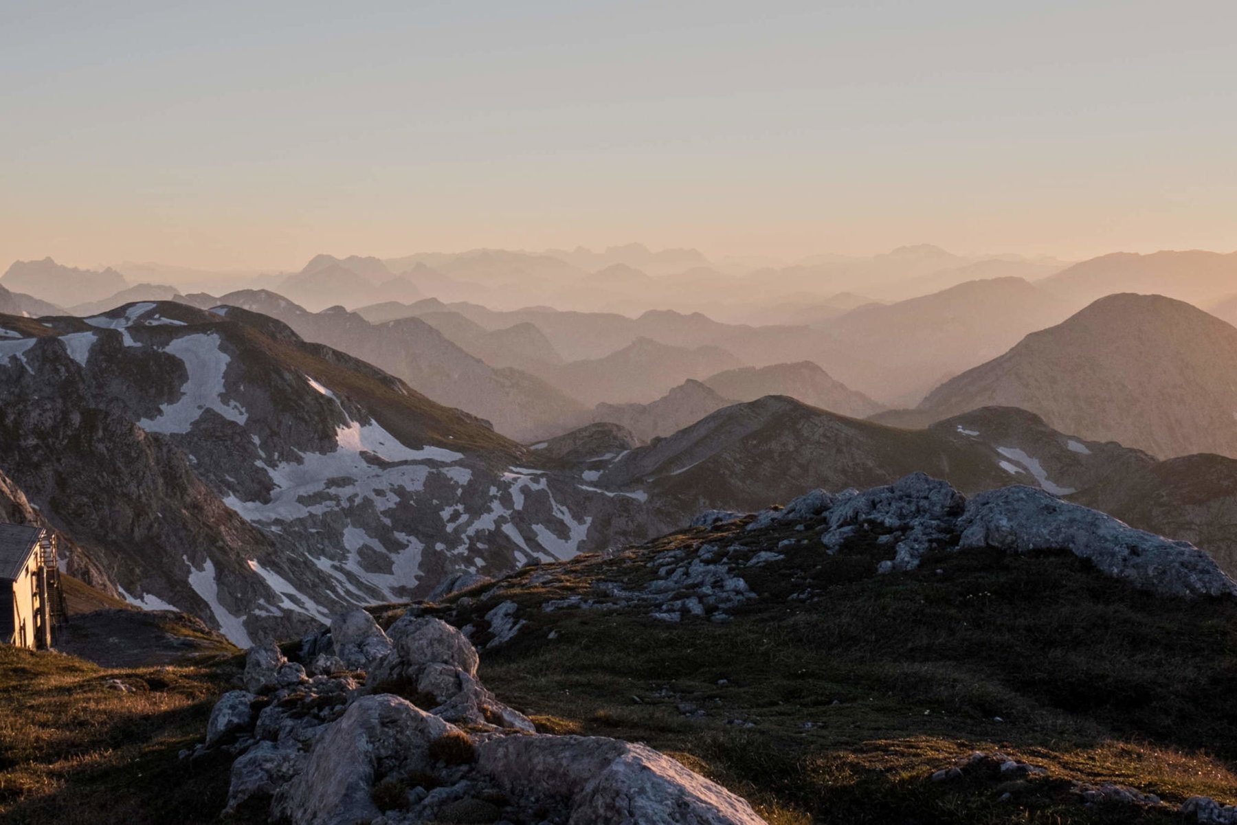 Blick nach Westen zum Schiestlhaus. Foto: Birgit Reiter