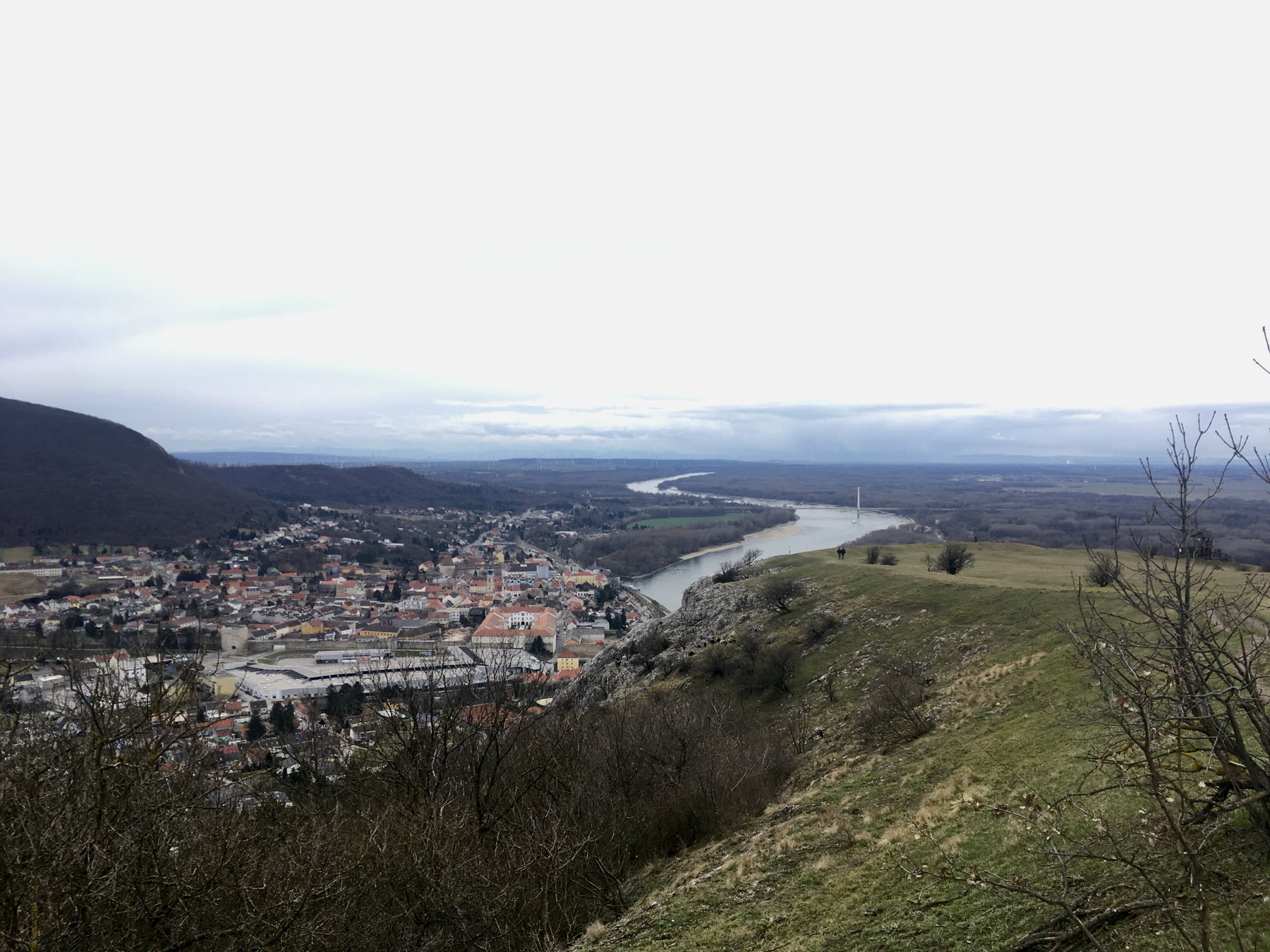 Hainburg vom Braunsberg, Foto Veronika Schöll