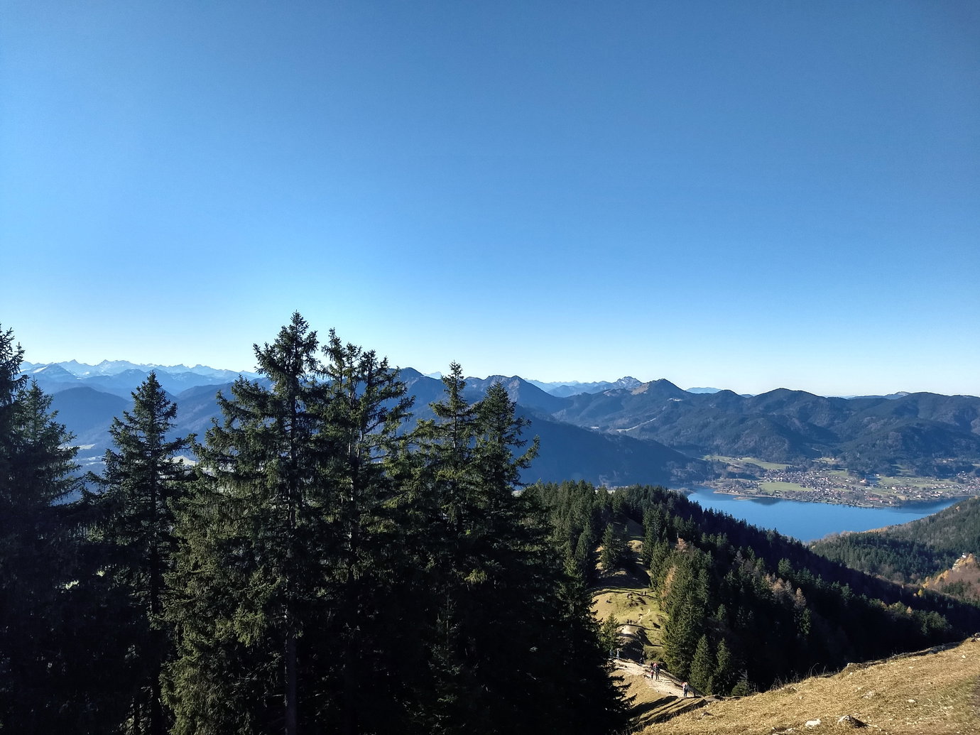 Aussicht von der Baumgartenschneid. Foto: Nikolaus Vogl