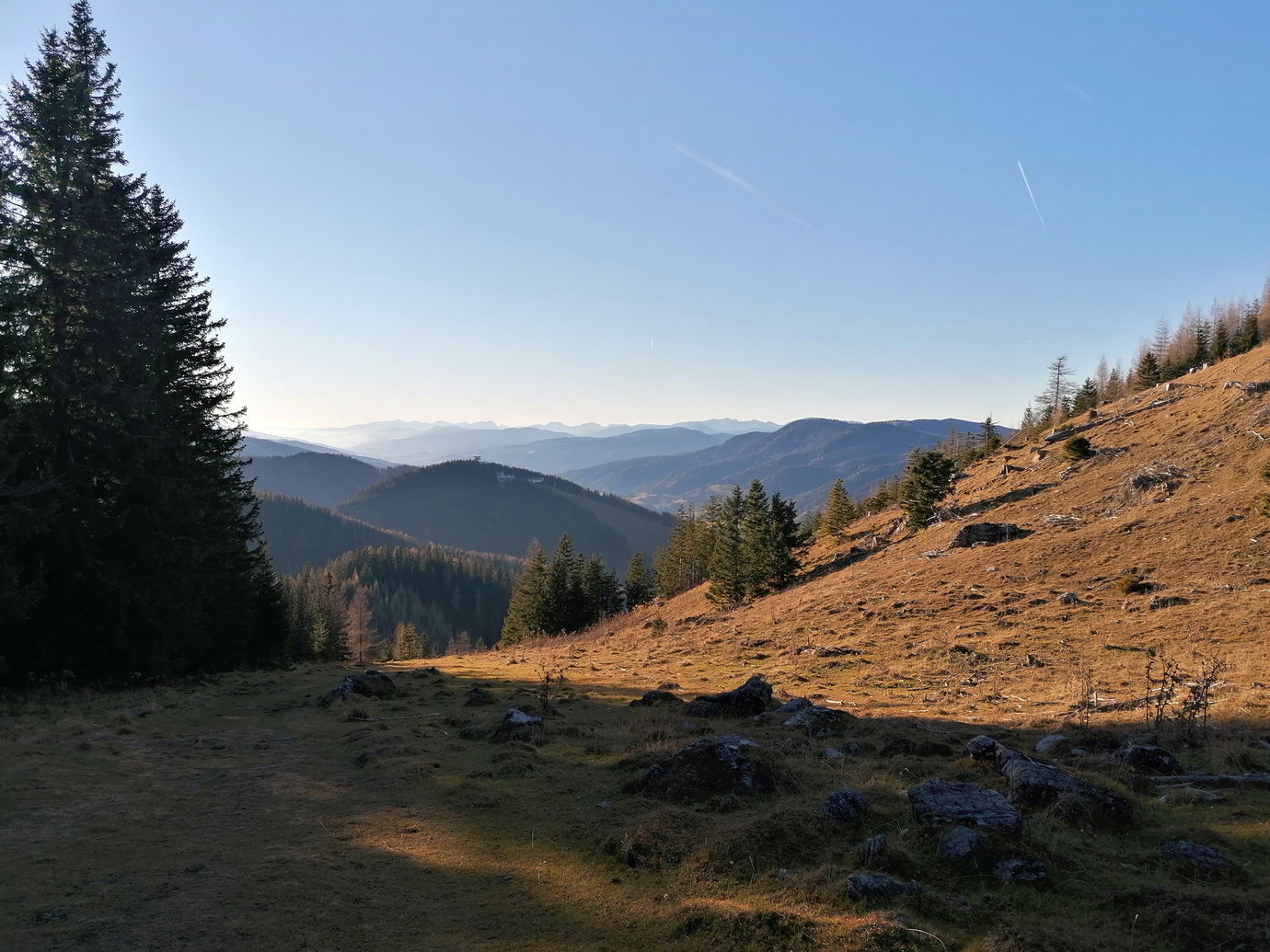 Es geht talwärts… Foto: Sarah Pallauf
