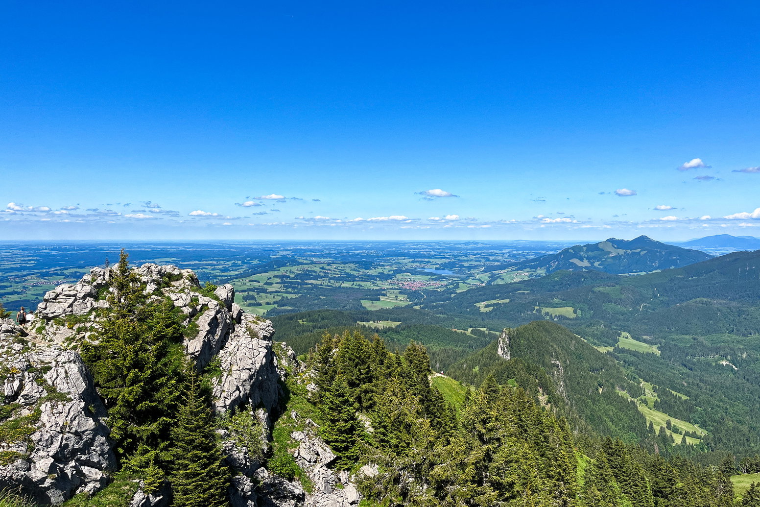 Ausblick nach Norden. Foto: Bernhard Walle 