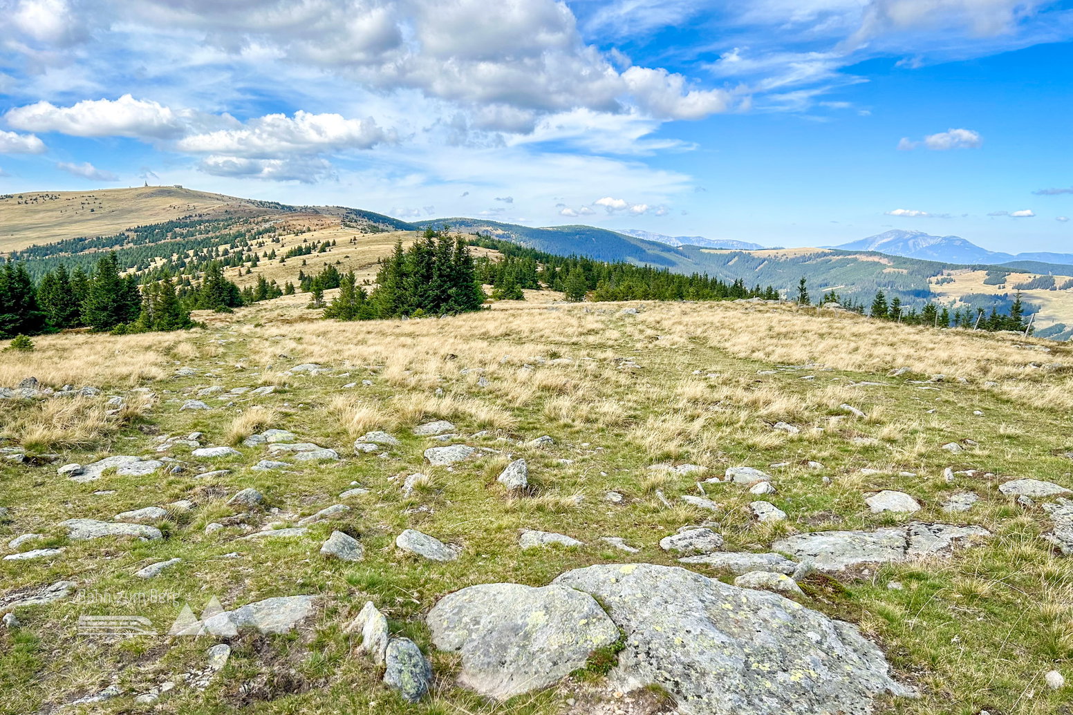 Rückblick zum Hochwechsel. Foto Veronika Schöll
