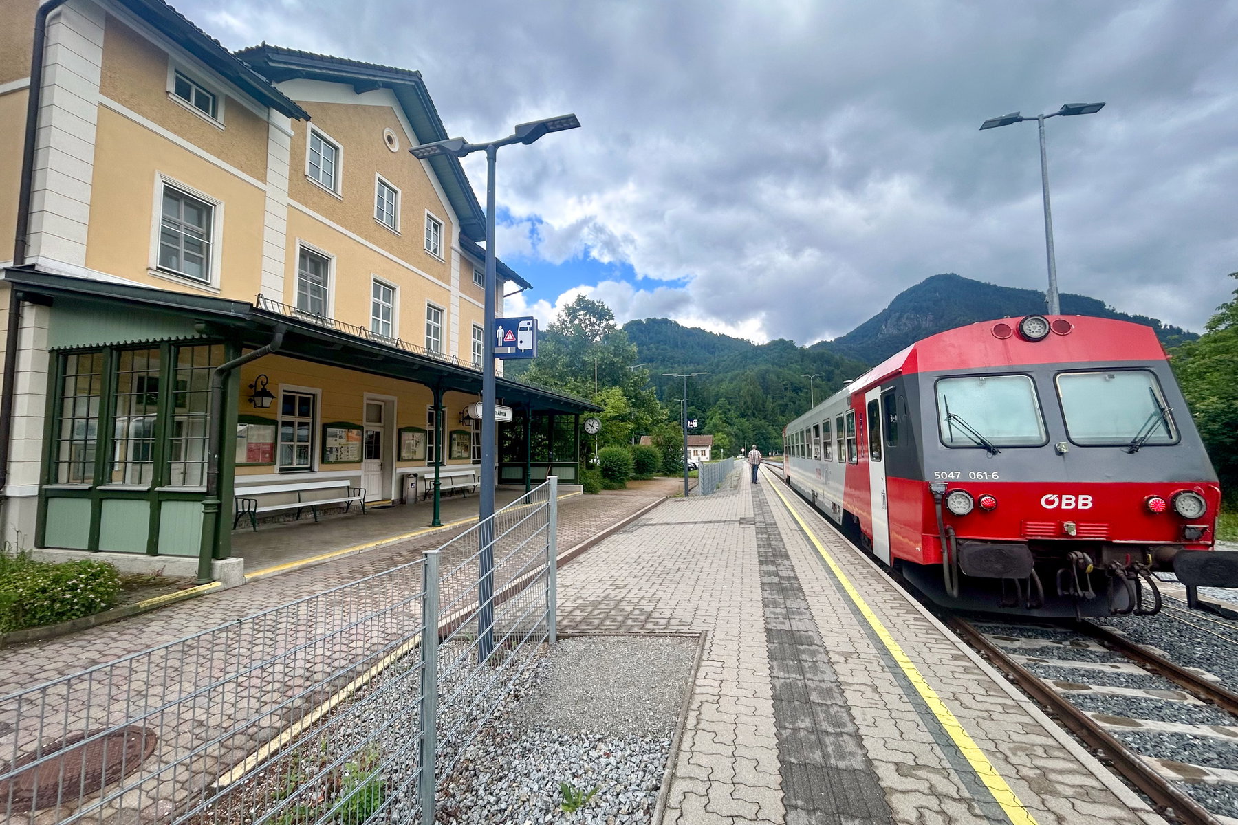 Bahnhof Grünau. Foto: Veronika Schöll