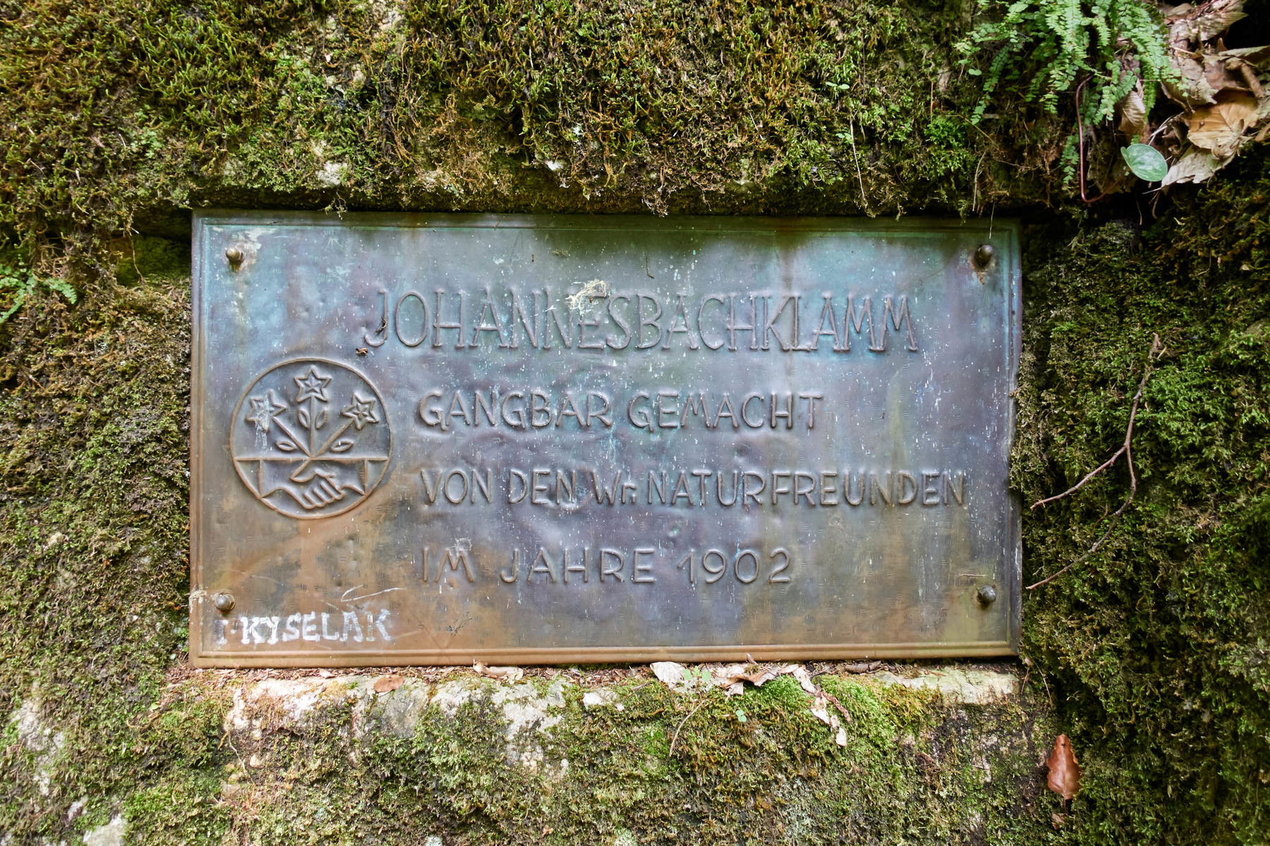 Durch hohe Wiesen und eine tiefe Klamm