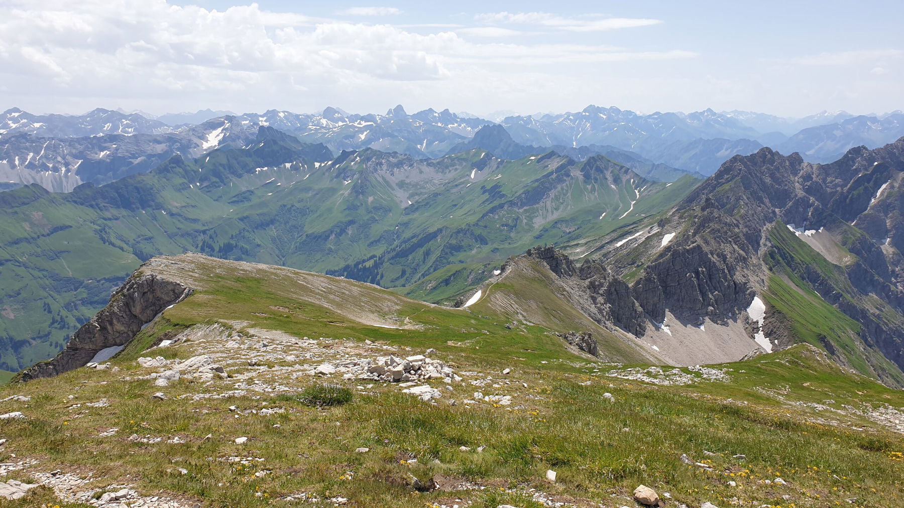 Überschreitung des Großen Daumens