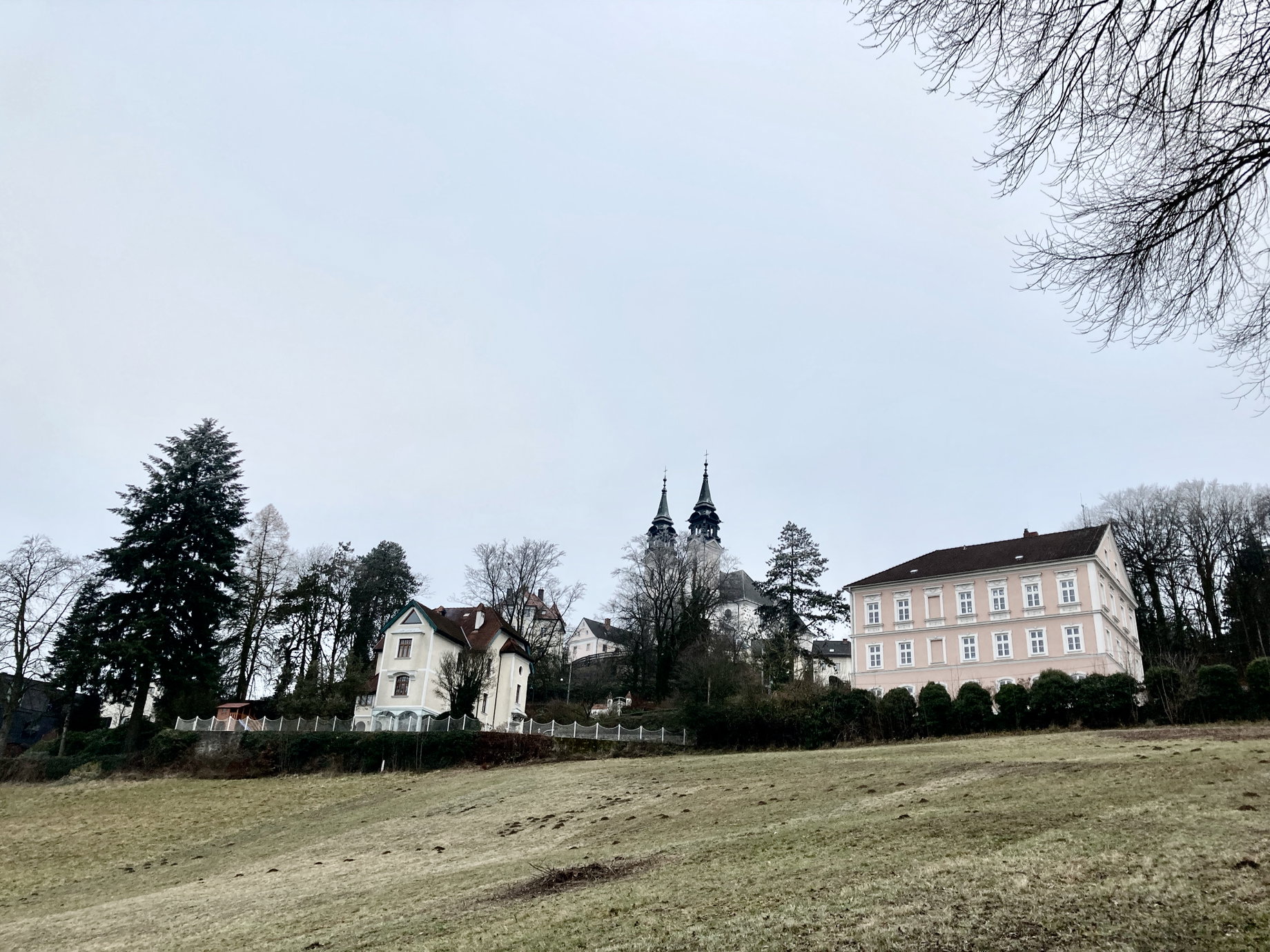 Blick auf die Pöstlingbergkirche. Foto: Stefan Hochhold