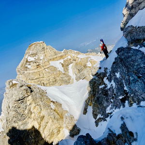 Bike & Ski über Krün auf die Schöttelkarspitze