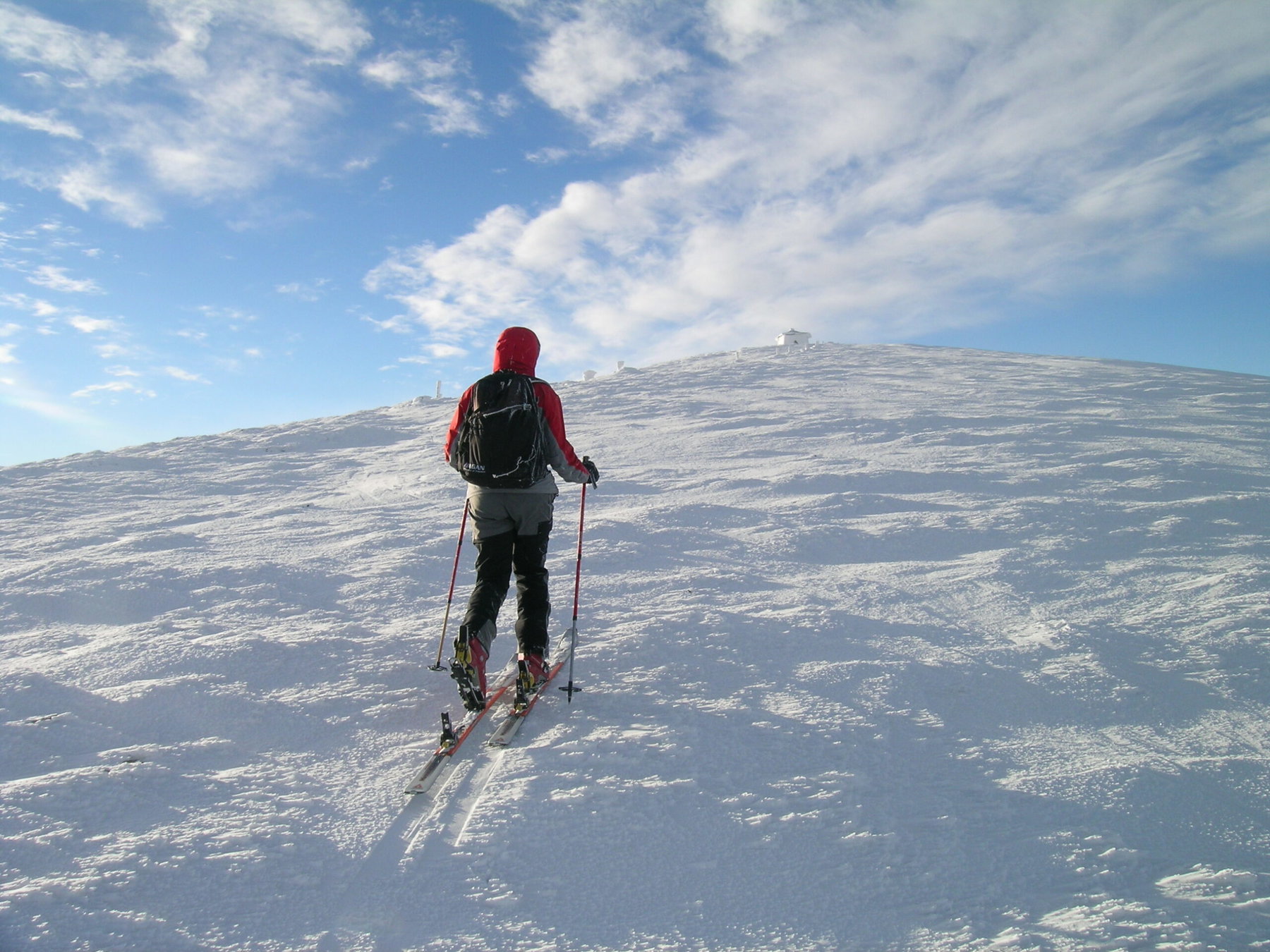 Skitour auf die Heukuppe