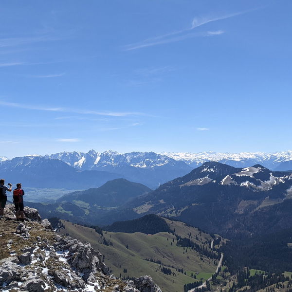 Schöne Überschreitung vom Inntal nach Bayrischzell