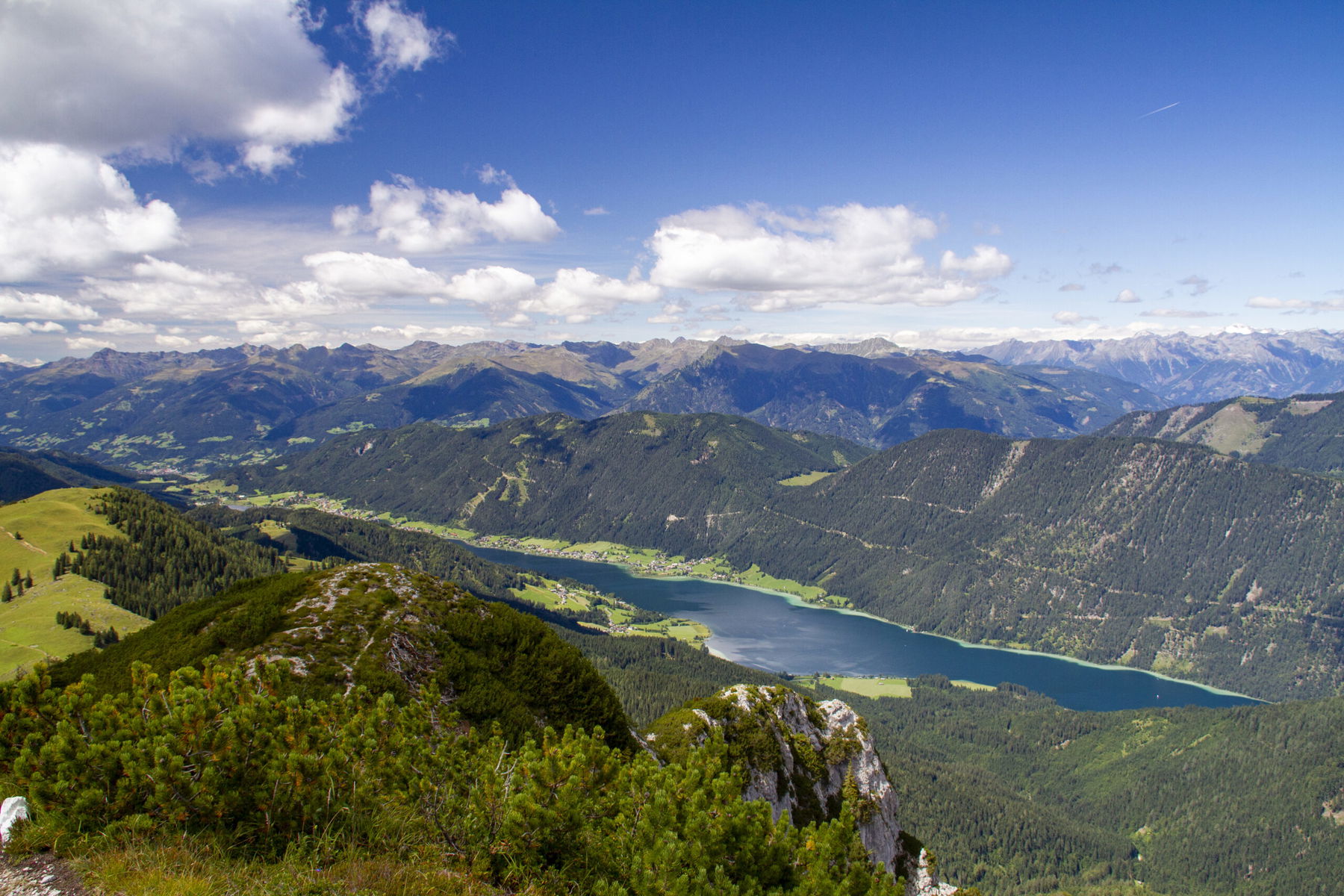 Alpine Pearls Weissensee Phantastischer Ausblick vom Golz