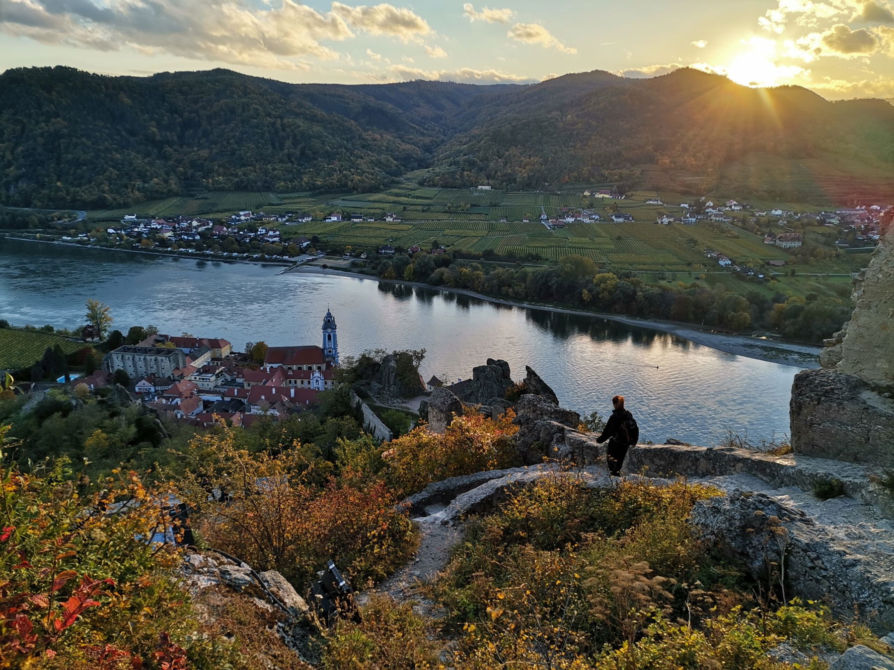 Wachau Welterbesteig 1 von Krems nach Dürnstein