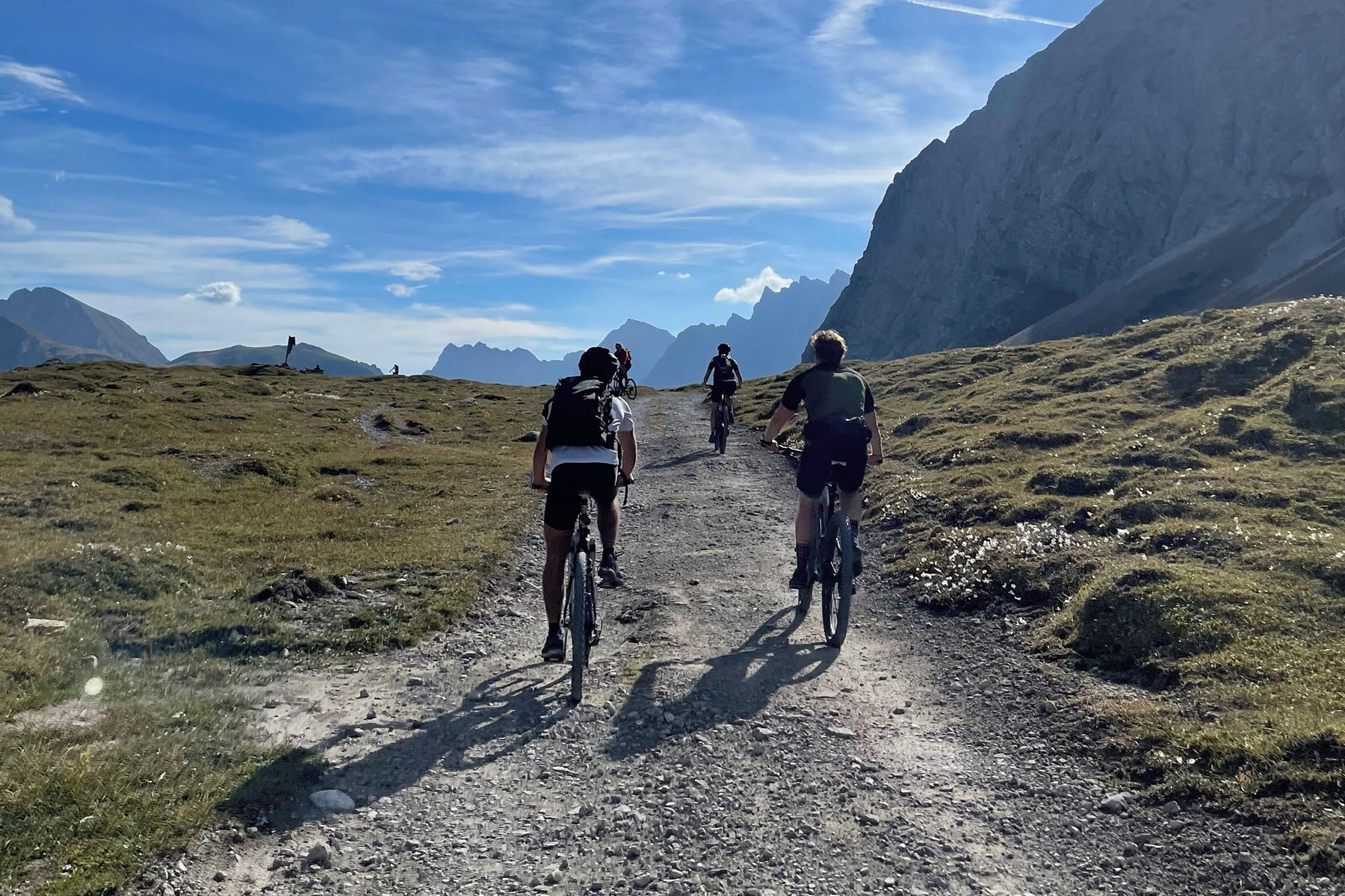 Karwendel Durchquerung mit dem Bike