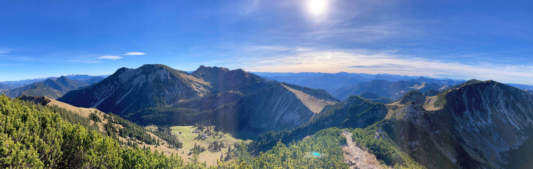 Auf wilden Wegen zur Heißenplatte