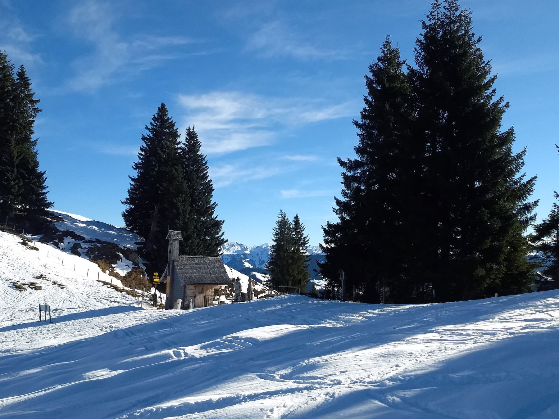 Skitour mit Pistennutzung in der Wildschönau