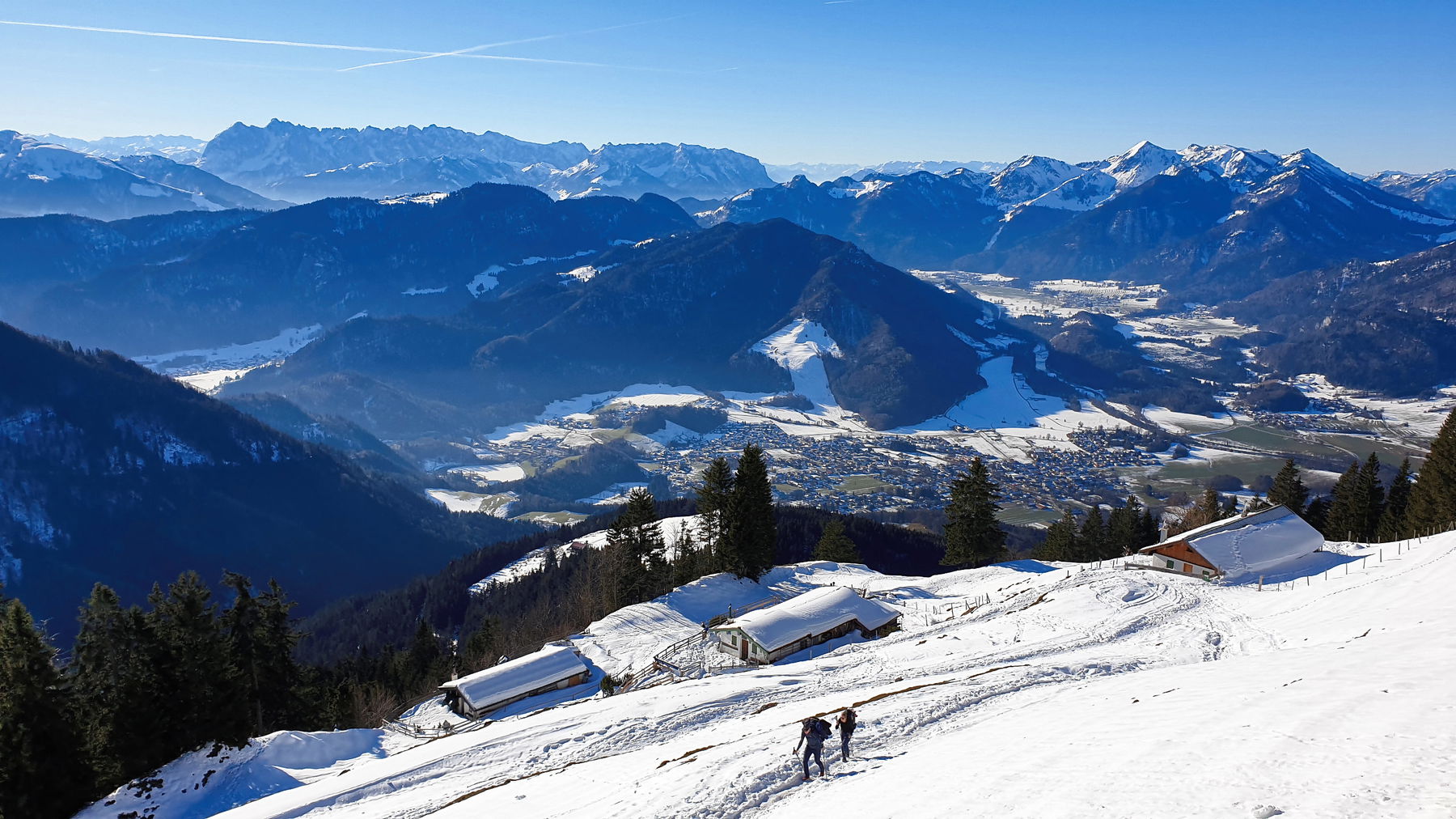 Von Marquartstein auf den Hochgern