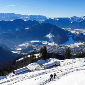 Von Marquartstein auf den Hochgern