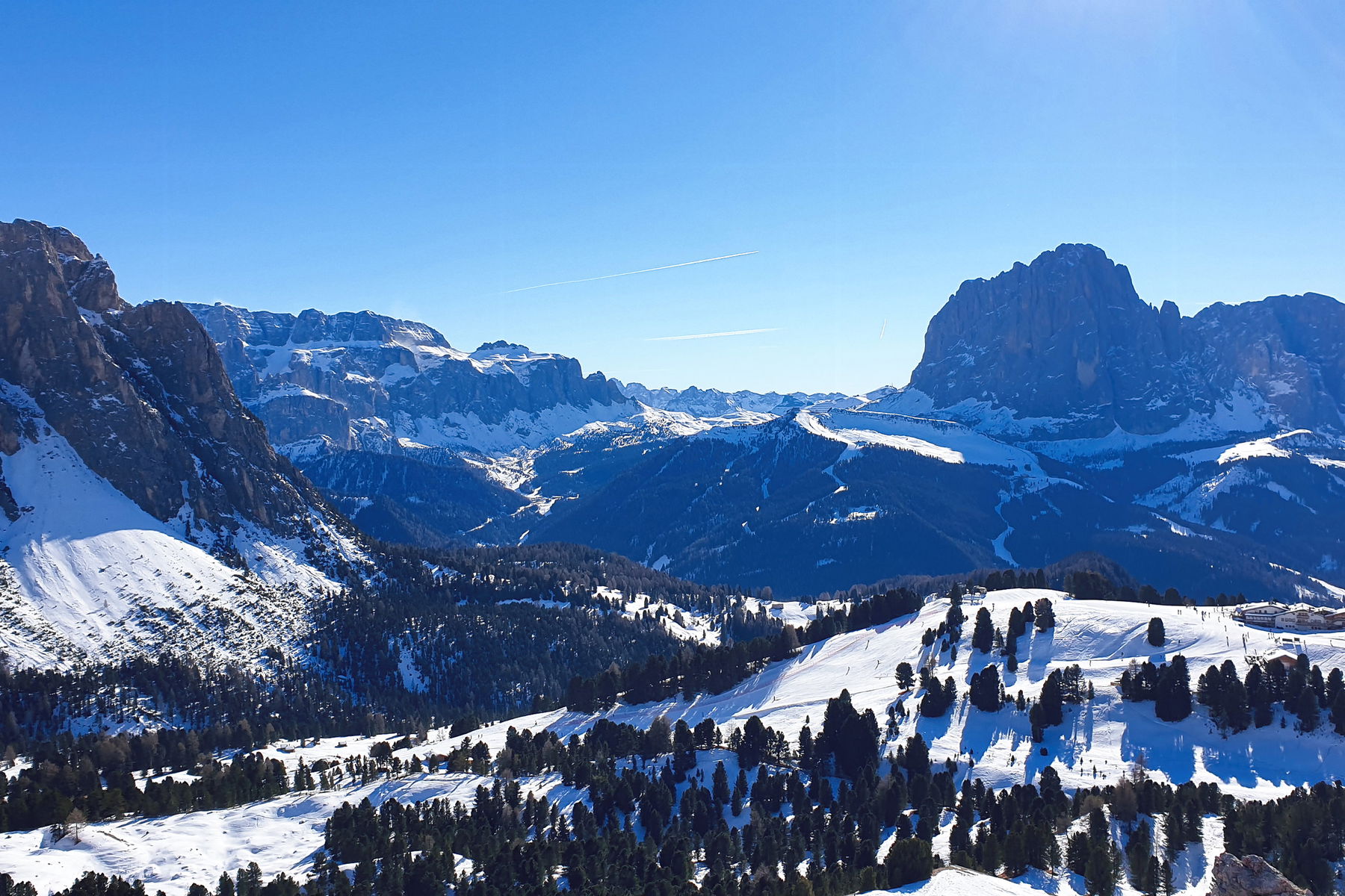 Welterbeblick am Col Raiser