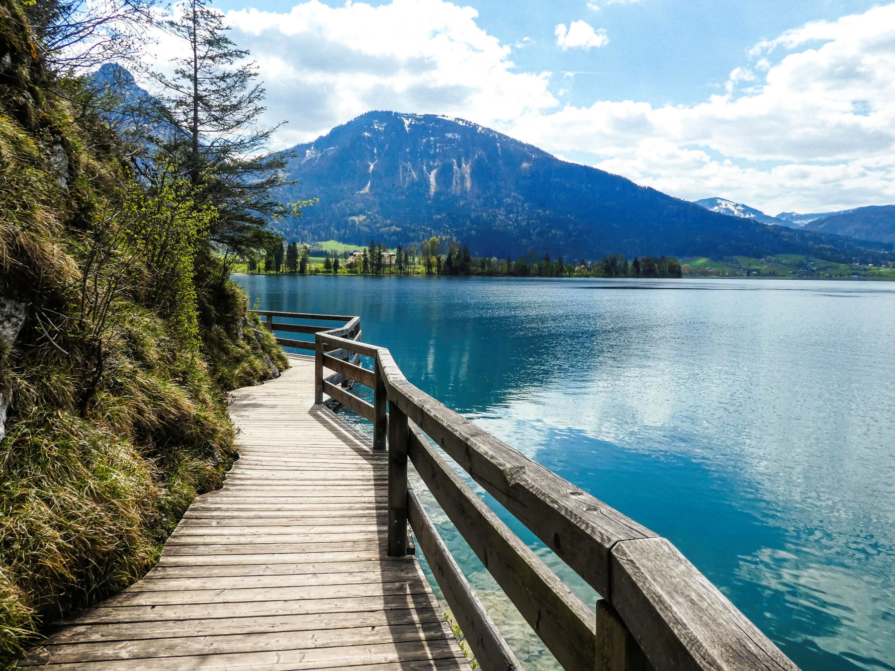 Vom Burggraben am Attersee nach Strobl am Wolfgangsee