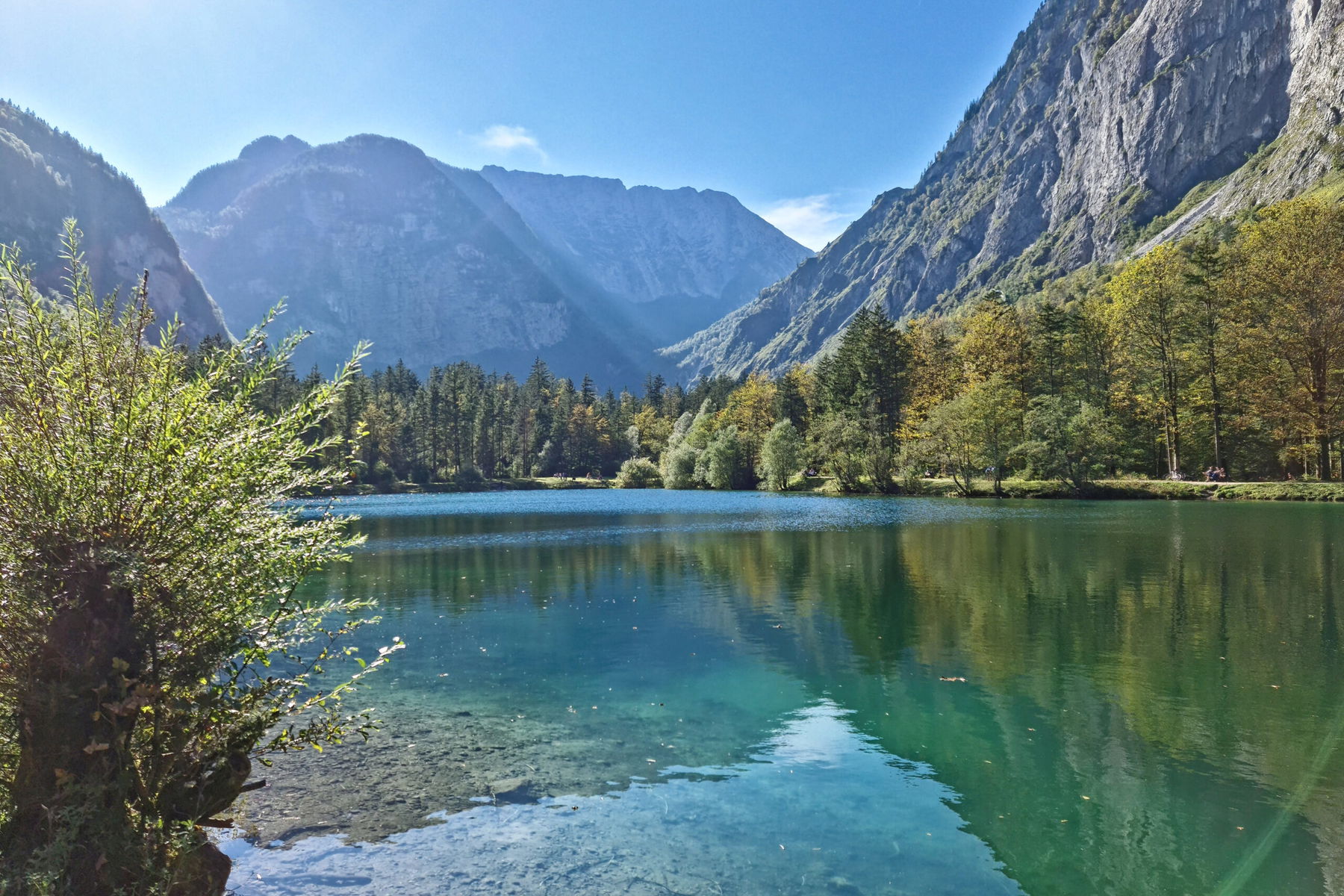 Gleisgeschichte im Bluntautal