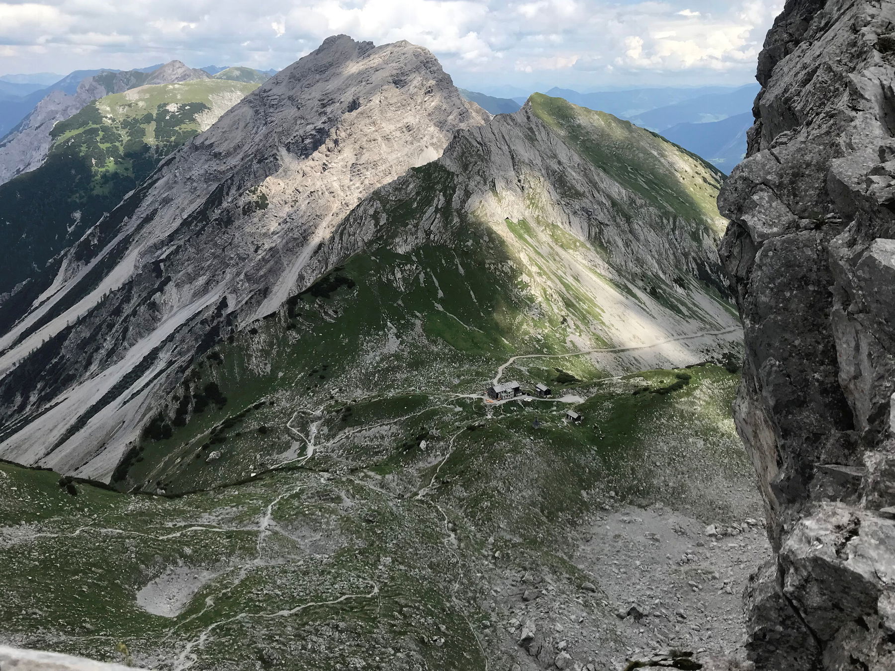 Bike, Hike and Climb extrem auf die Lamsenspitze