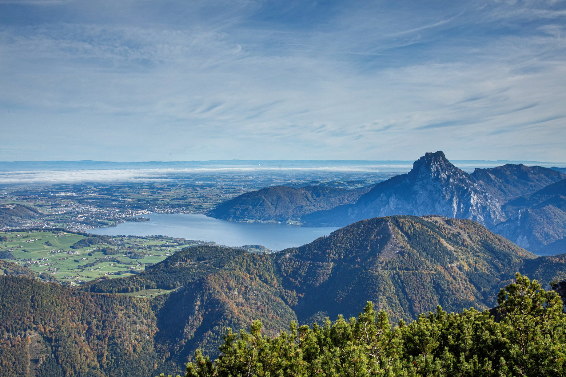 Blick auf den Traunsee. Foto: Eva Maria Ginal
