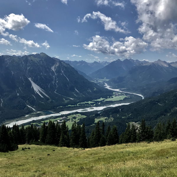 Auf den Aussichtsberg im Tannheimer Tal, die Gaichtspitze