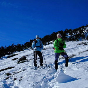Schneeschuhrunde auf dem Rax-Plateau