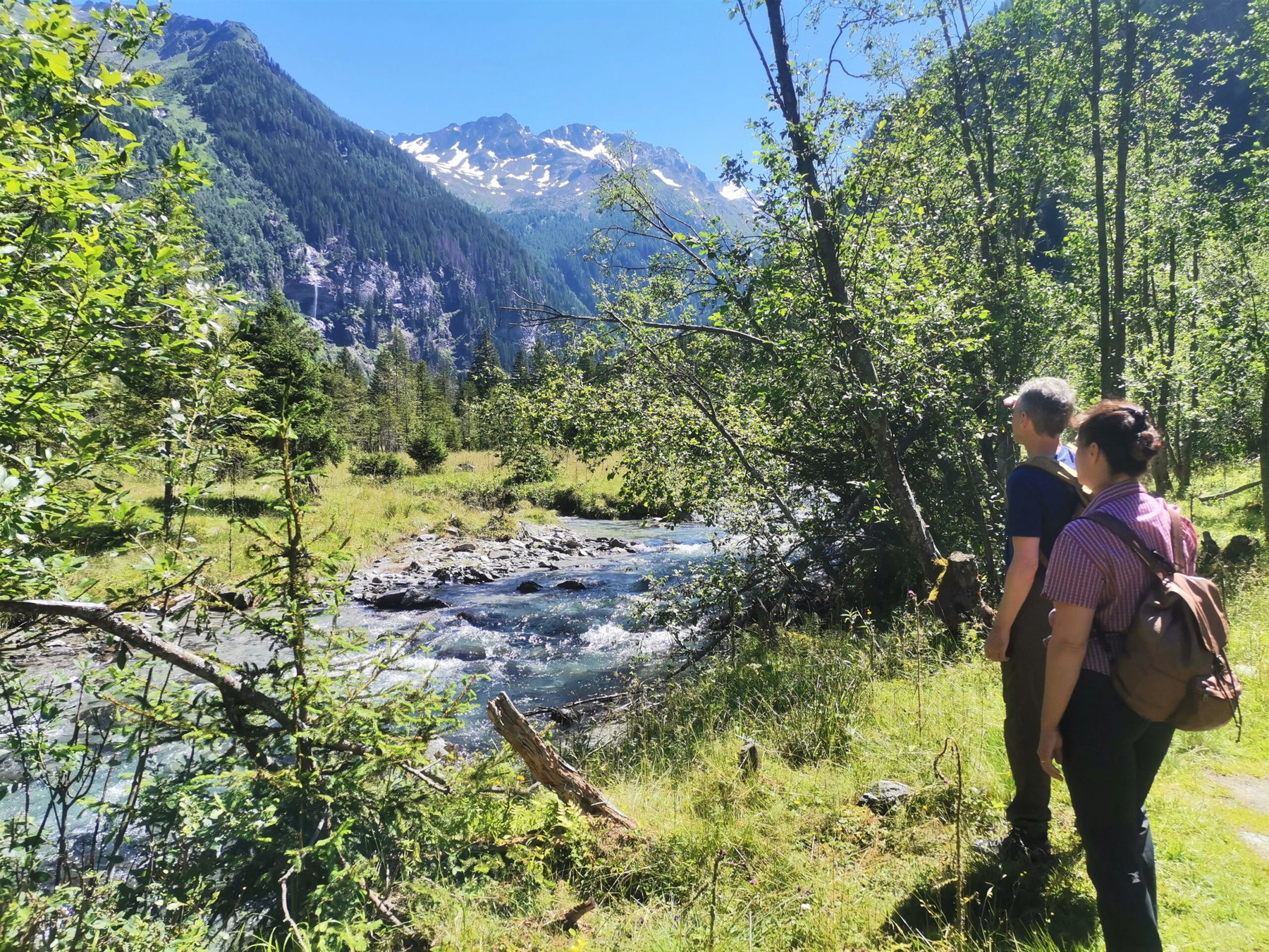 Im Seebachtal, dem vielleicht schönsten Hochgebirgstal der Hohen Tauern