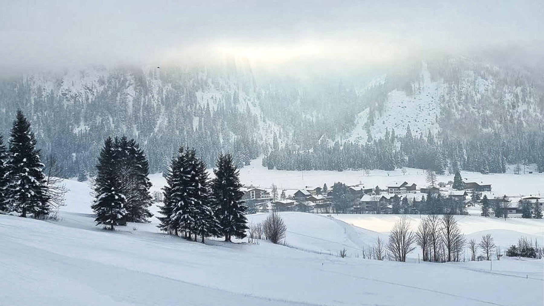 Überschreitung der Sulzspitze von Tannheim zum Haldensee auf Ski