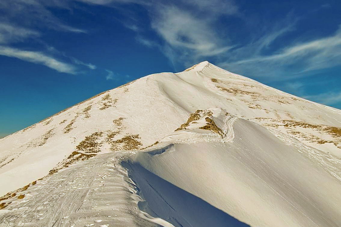 Eine eindrucksvolle Skitour auf die Bleispitze und dessen Bergkamm