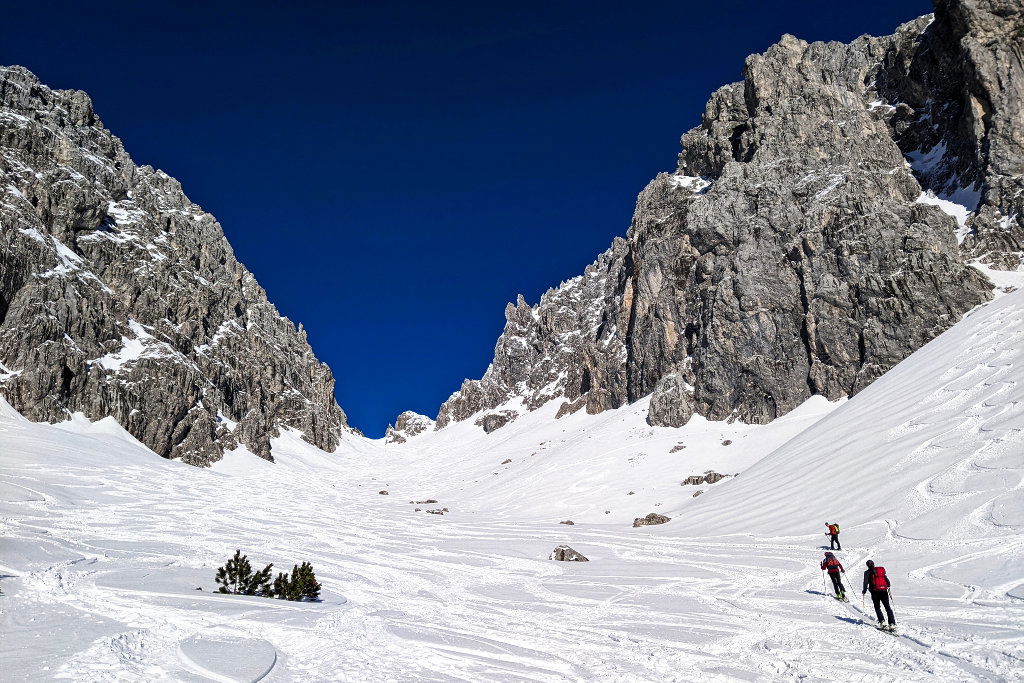 Skitour Grünstein-Umfahrung