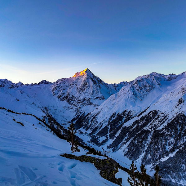 Roter Kogel Ski-Überschreitung