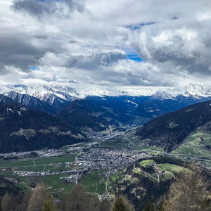 Vom Saun nach Sterzing runterschaun