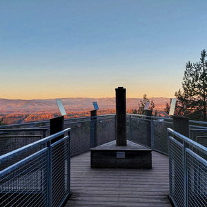 Sonnenaufgang am Buchkogel in Graz