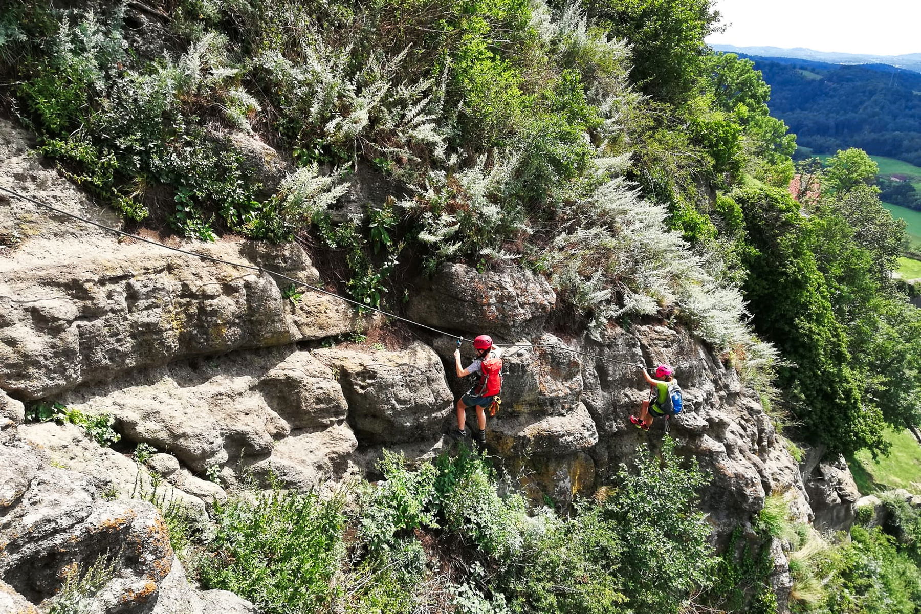 Auf die Riegersburg via Klettersteig