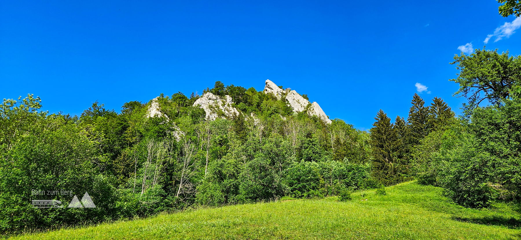 Mehrseillänge auf der Kreuzmauer: Bahn zur Kletterei