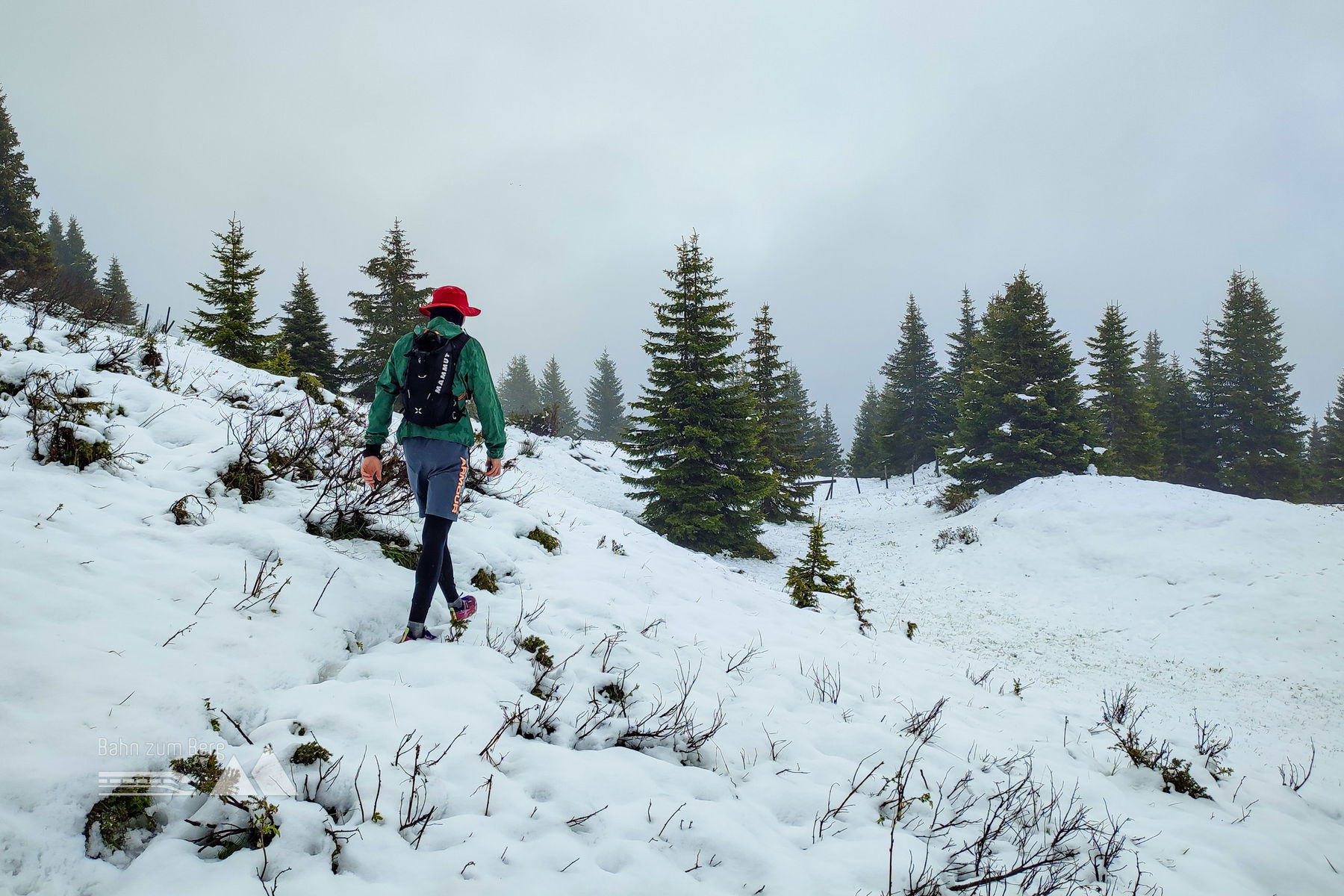 Winterliche Verhältnisse am Padauner Kogel
