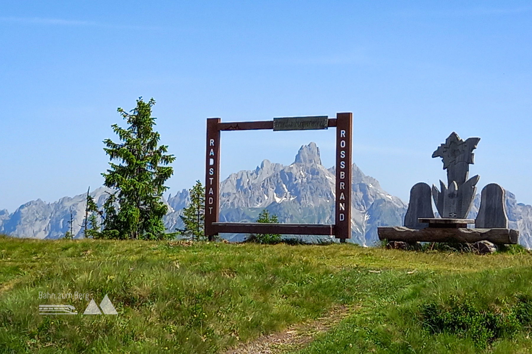 Von Radstadt auf den Panoramaberg Rossbrand