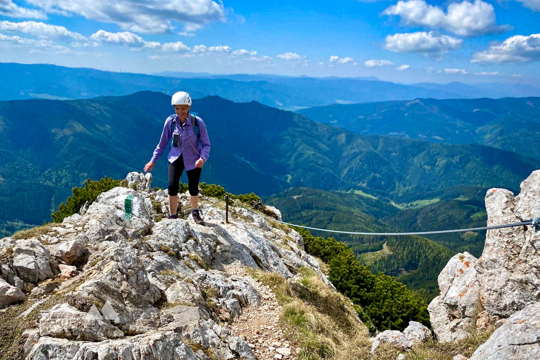 Am Gretchensteig durch die Raxmäuer