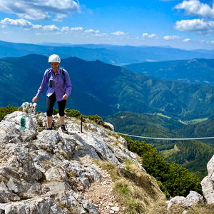 Am Gretchensteig durch die Raxmäuer