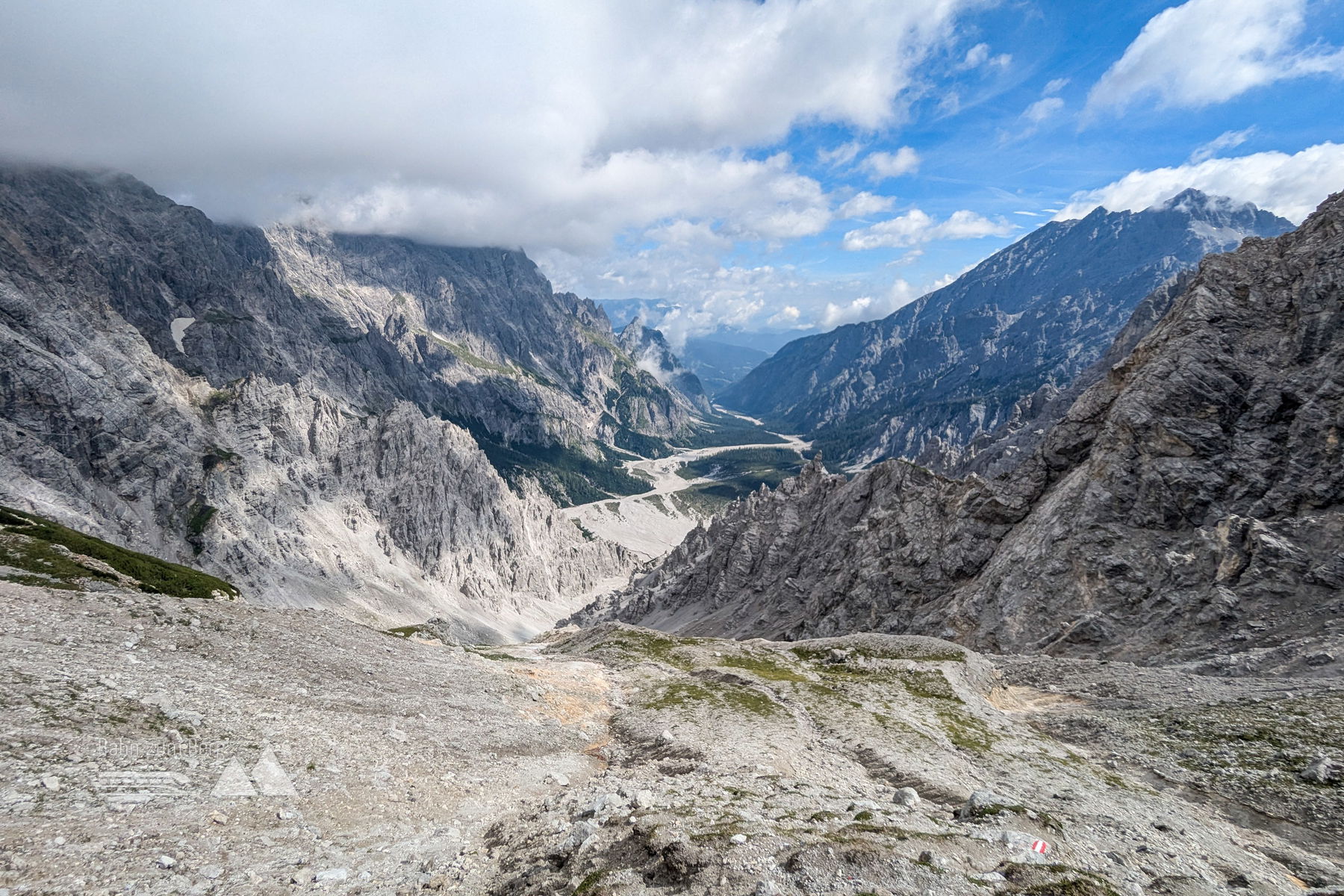 2-Tagestour über den Loferer Seilergraben auf das Seehorn