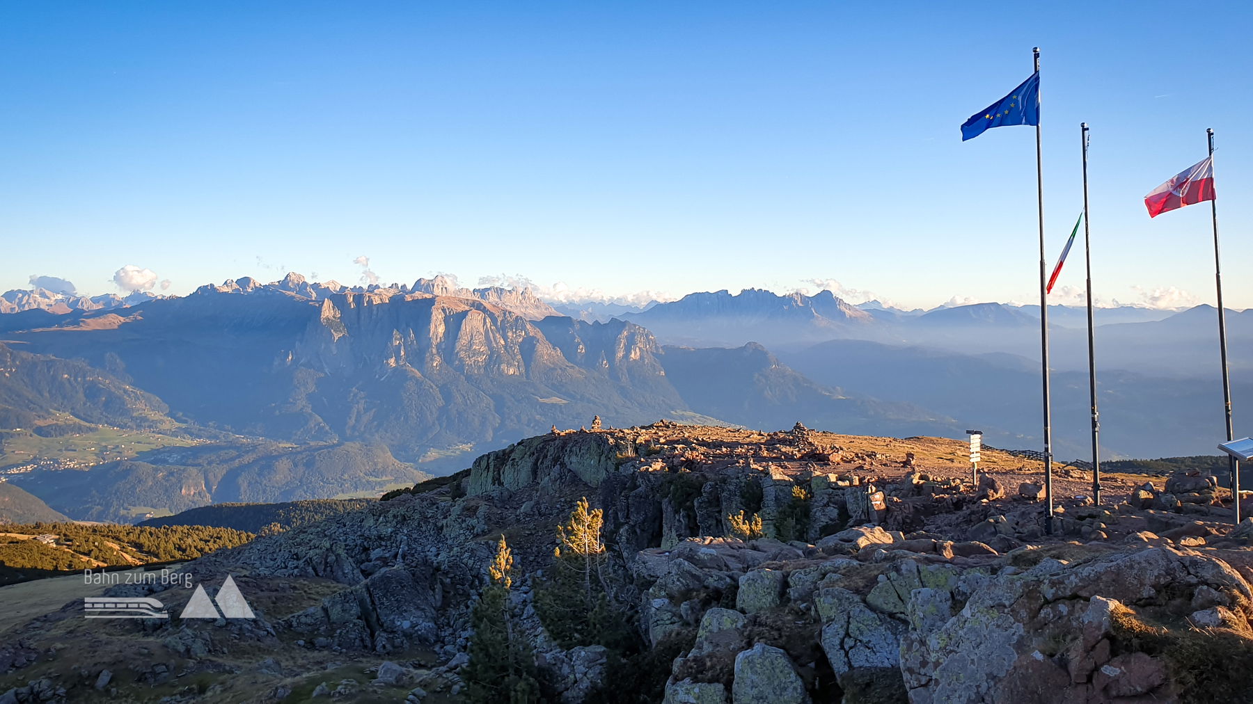 Südtirol-Panorama vom Rittner Horn