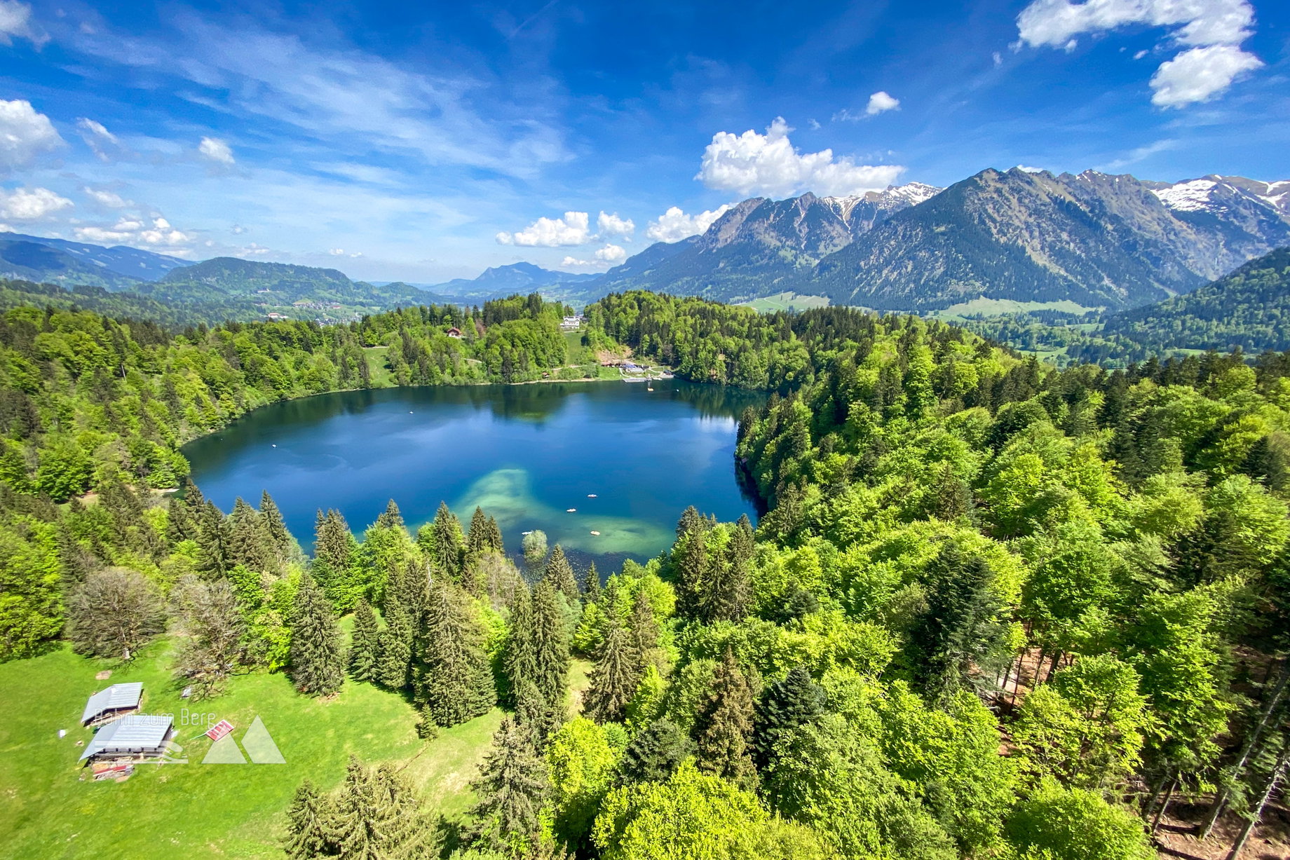 Der Freibergsee ist nicht nur besonders schön, sondern hat auch eine andere besondere Eigenschaft: Er ist ein sogenannter Blindsee und verfügt über keine oberirdischen Abflüsse. Foto: POW AT