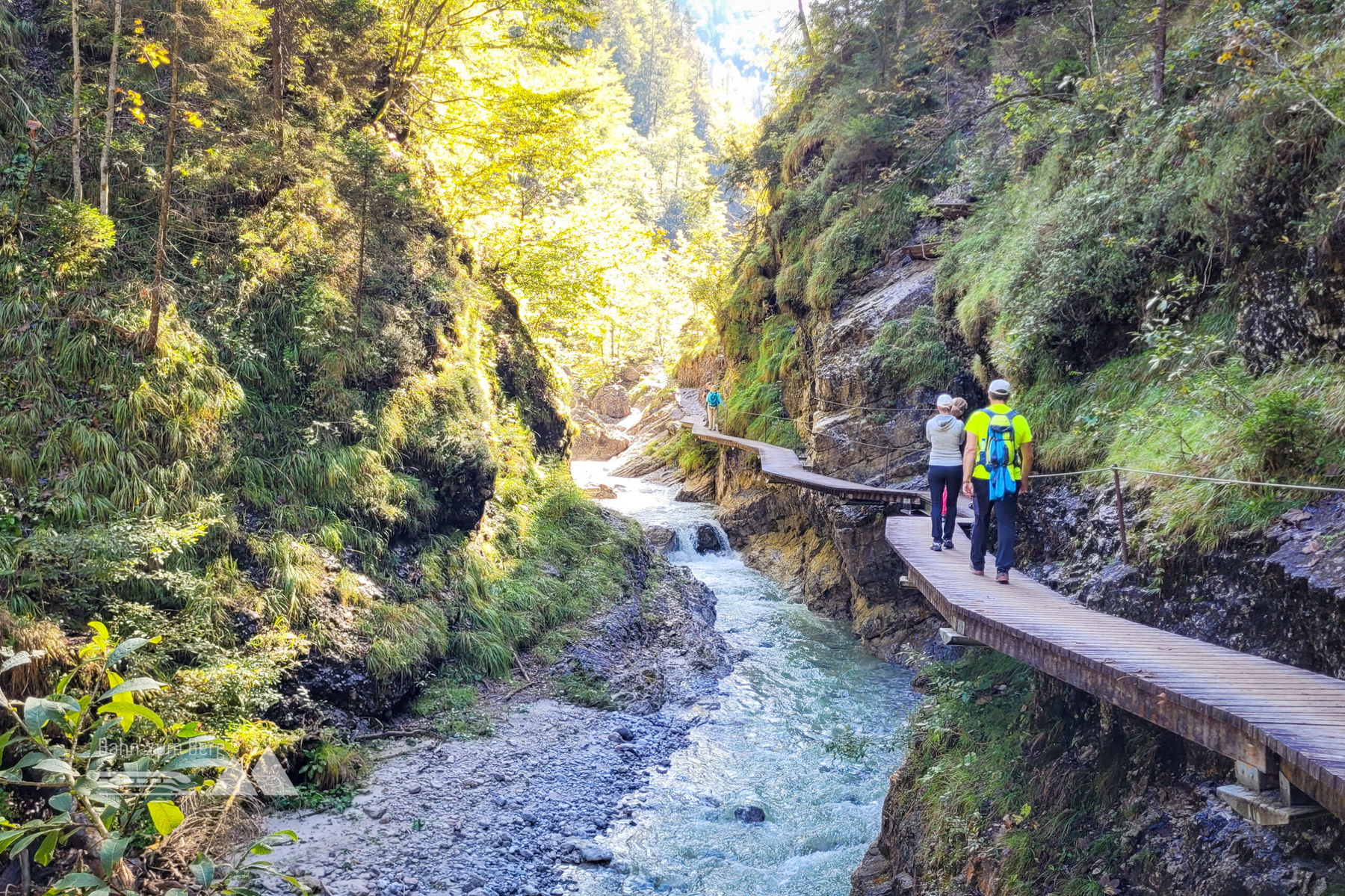 Bike and Hike durch die Griesbachklamm zur Huber Alm