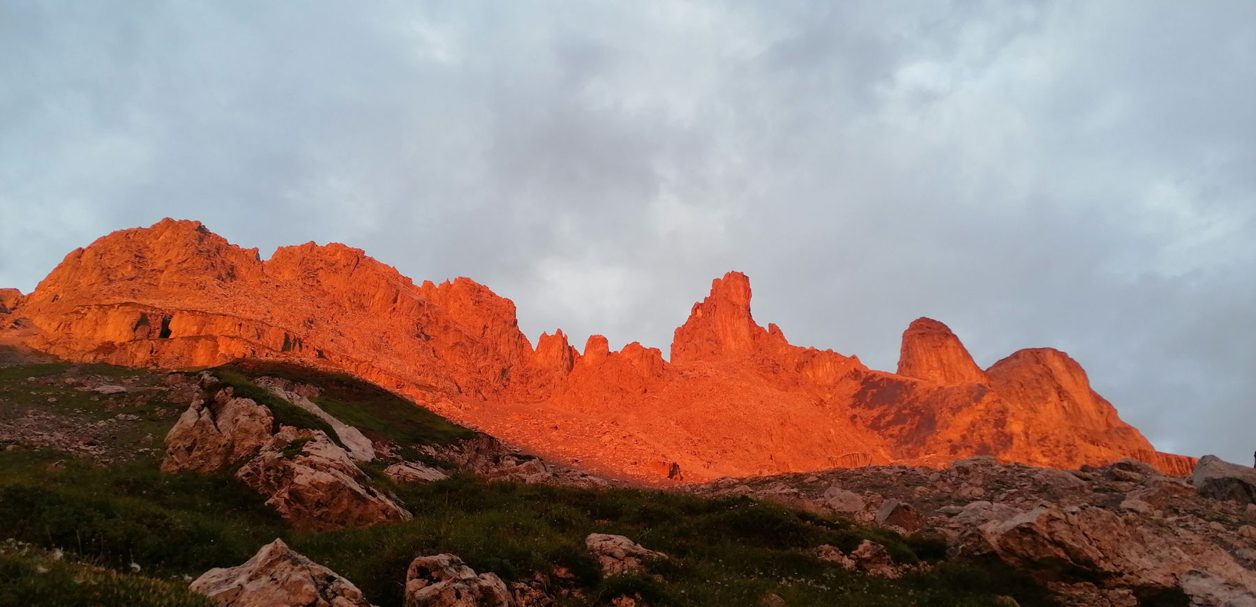 Sonnenaufgang auf den 3 Türmen