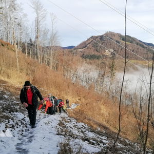 Über dem Nebel stehen: Am Menweg entlang des Schieferstein