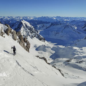 Abenteuerliche 2-Tages-Skitour auf die Schesaplana