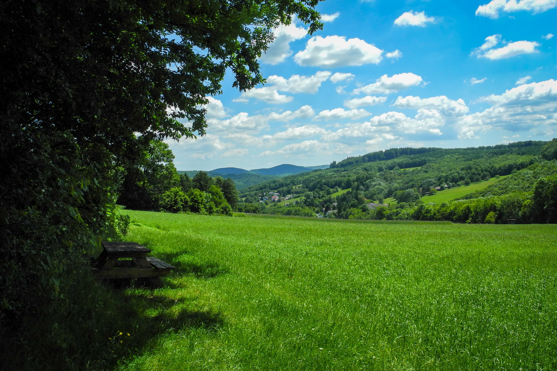 Blick ins Irenental und auf den Ortsteil Brettwies. Foto: Barbara Wanzenböck