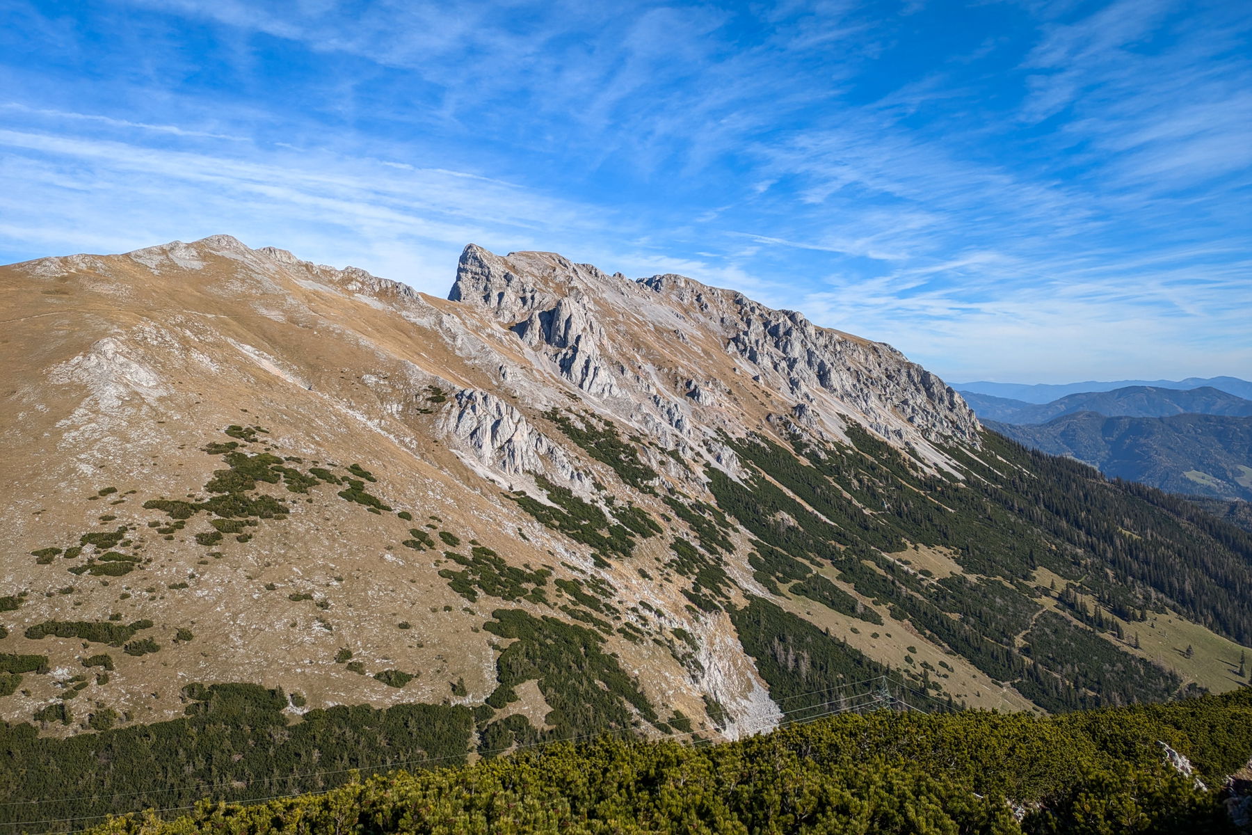 Hochturm und Leobner Mauer