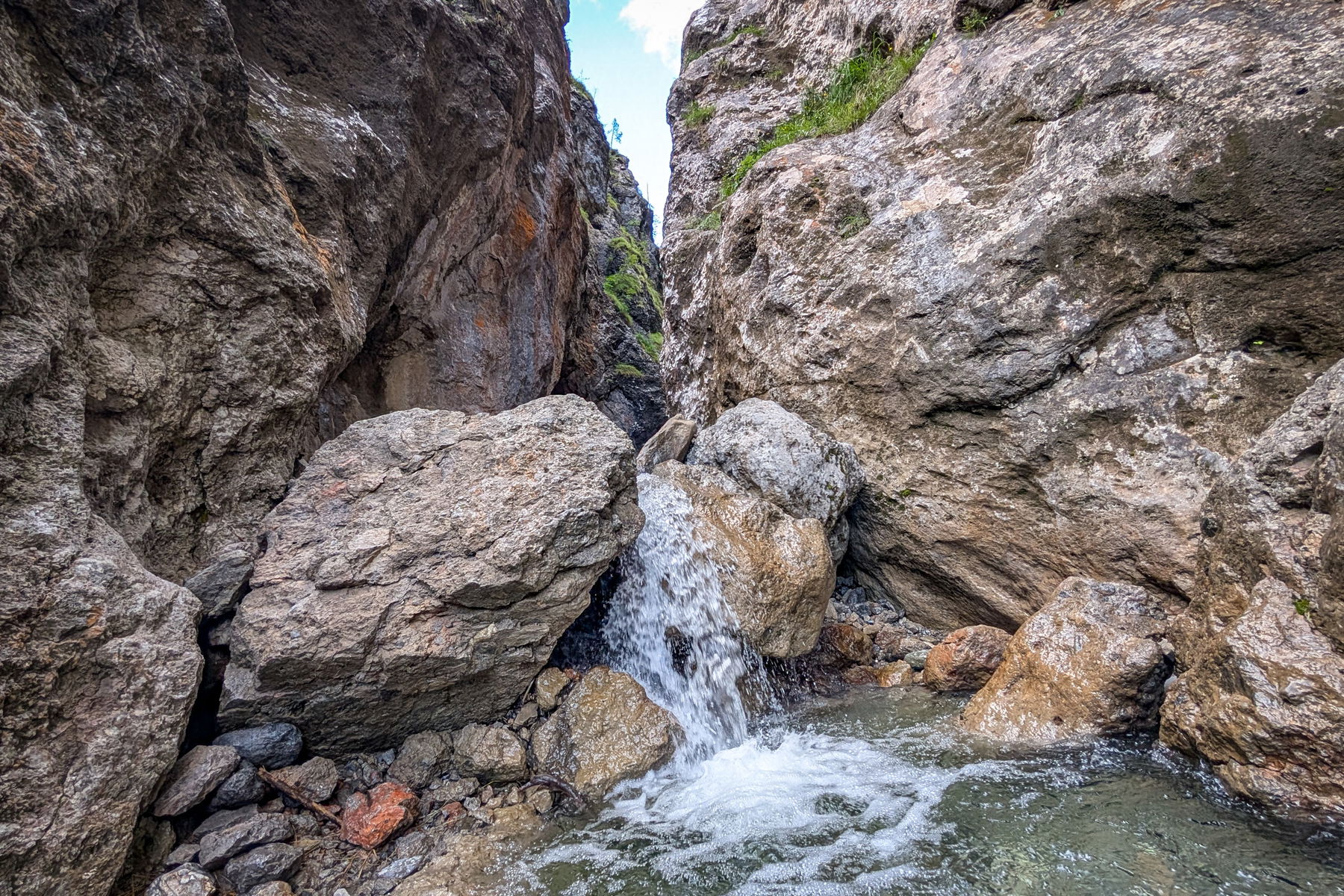 Ein Abstecher vom Drautalradweg in die Geißlochklamm